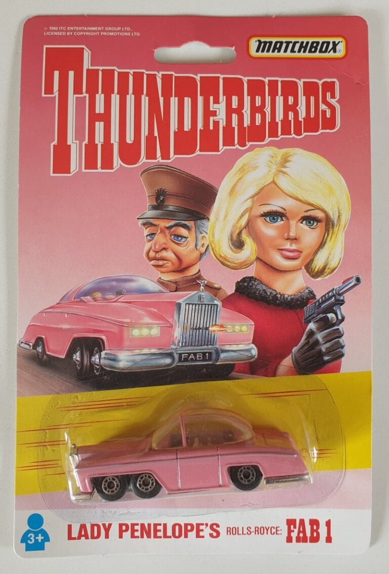 Thunderbirds Lady Penelope S Rolls Royce Fab Matchbox