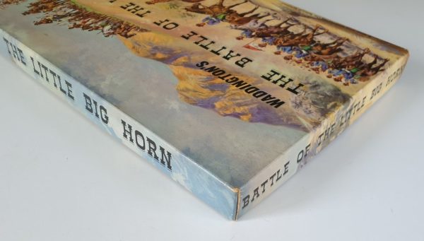 BATTLE OF THE LITTLE BIG HORN Vintage Board Game Waddingtons 1960's