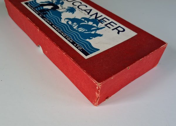 Vintage BUCCANEER Board Game by Waddingtons 1930's edition Box