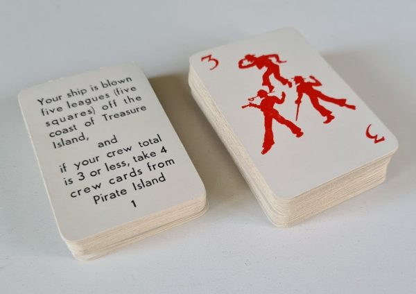 Vintage BUCCANEER Board Game by Waddingtons 1930's edition Cards