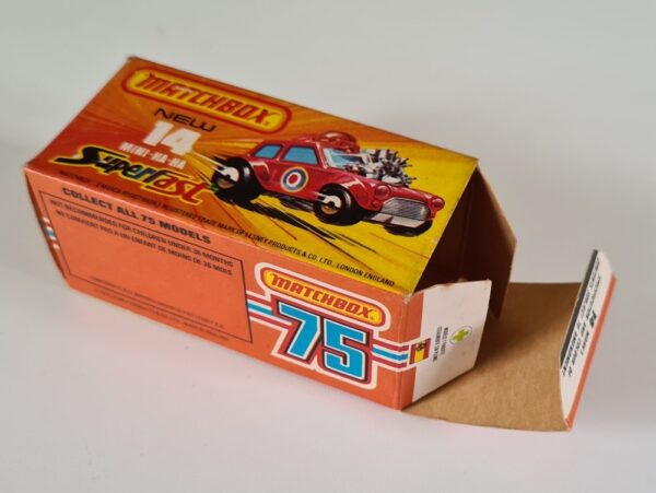 Vintage Matchbox Superfast 14 Mini Ha-Ha Diecast Model 1970's