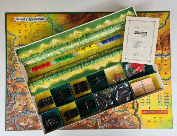RAILROADER Vintage board game by Waddingtons 1960s