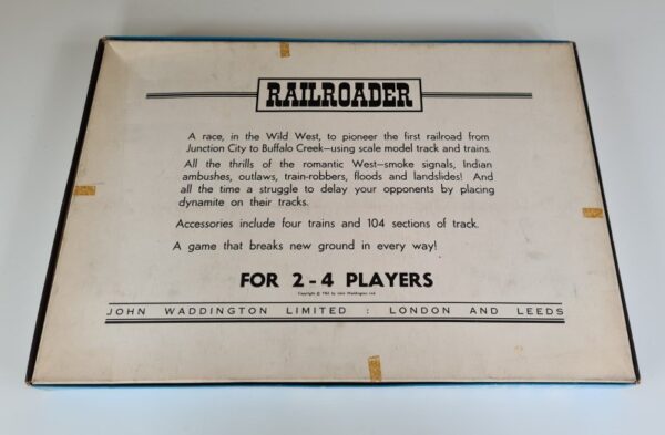 RAILROADER Vintage board game by Waddingtons 1960s