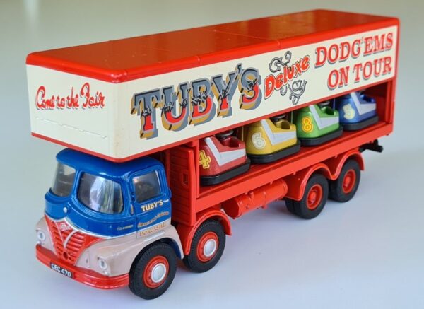 Vintage Corgi Classics 14101 Foden S21 8 Wheel Dodgem Truck with trailer Tuby's fairground