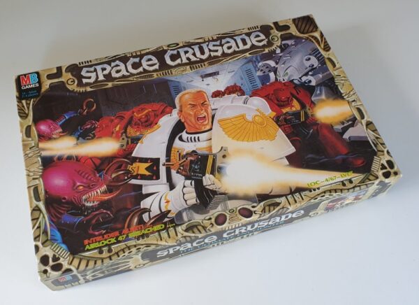 Vintage SPACE CRUSADE Board Game 1990 MB Games