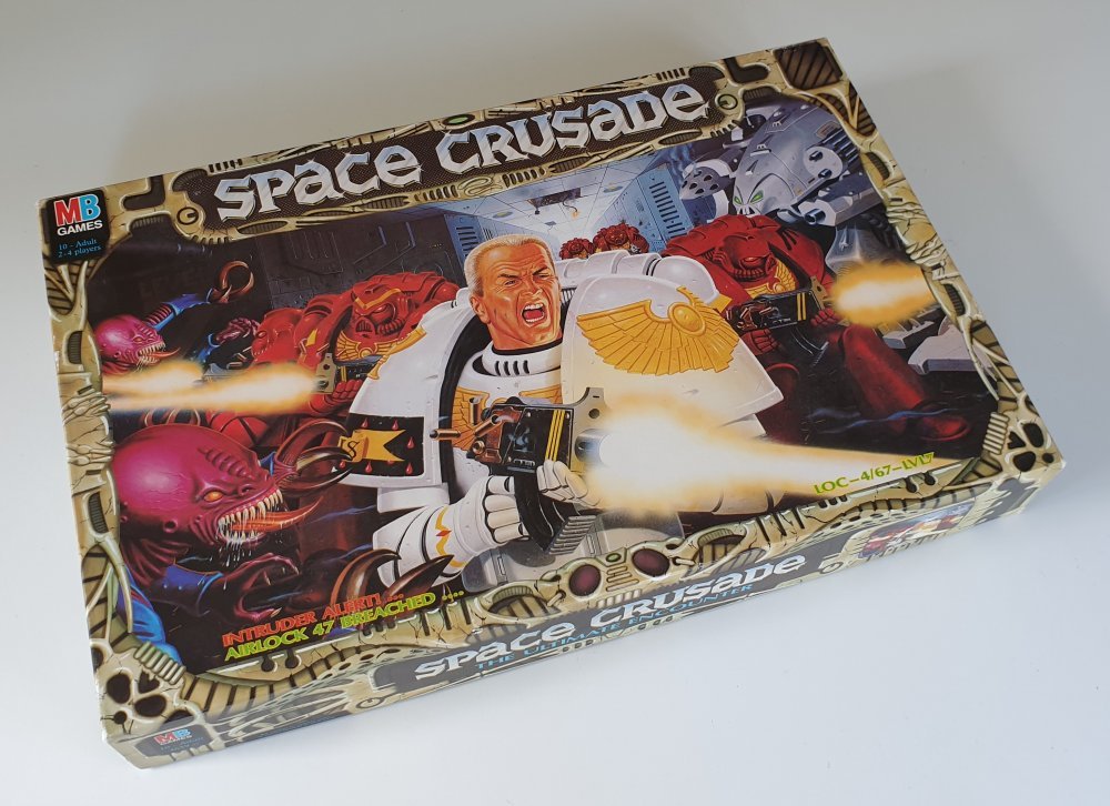 SPACE CRUSADE Board Game (MB Games) 1990 - Vintage Toys & Games