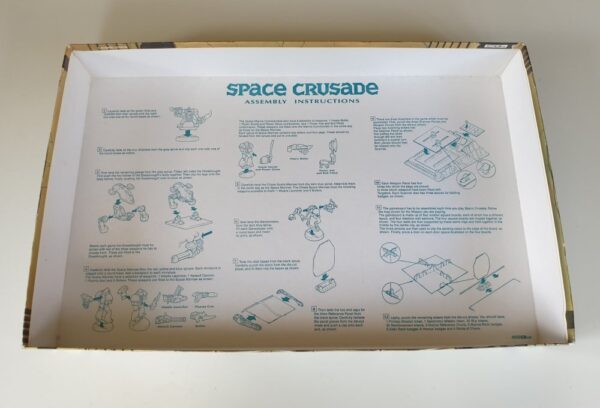 Vintage SPACE CRUSADE Board Game 1990 MB Games