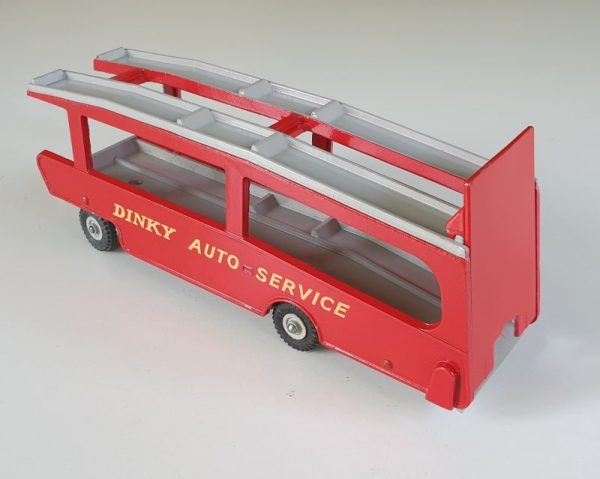 Vintage Dinky 983 Car Carrier Transporter and Trailer diecast model