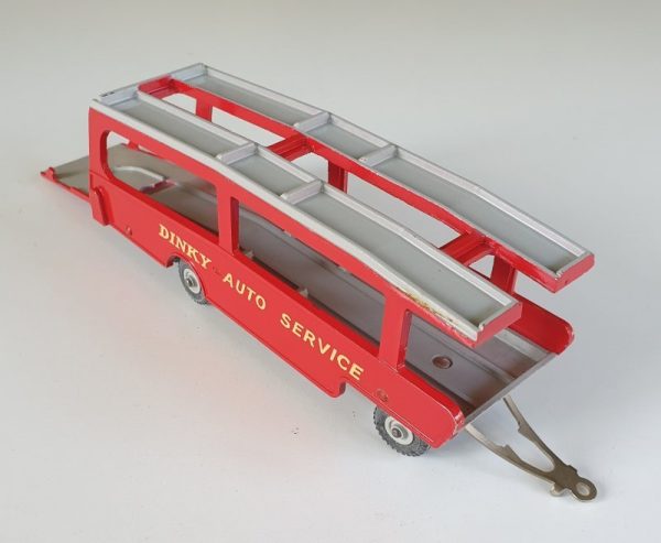 Vintage Dinky 983 Car Carrier Transporter and Trailer diecast model