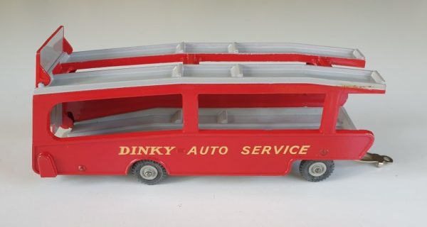 Vintage Dinky 983 Car Carrier Transporter and Trailer diecast model