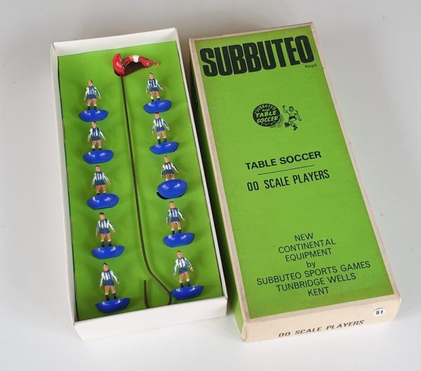 Vintage Subbuteo HW Team Ref. 51 - SHEFFIELD WEDNESDAY, MILLWALL, BRIGHTON